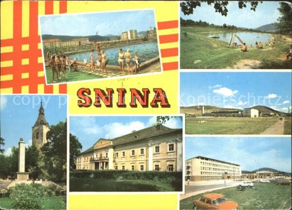 Snina Kirche Gebäude Schwimmbad