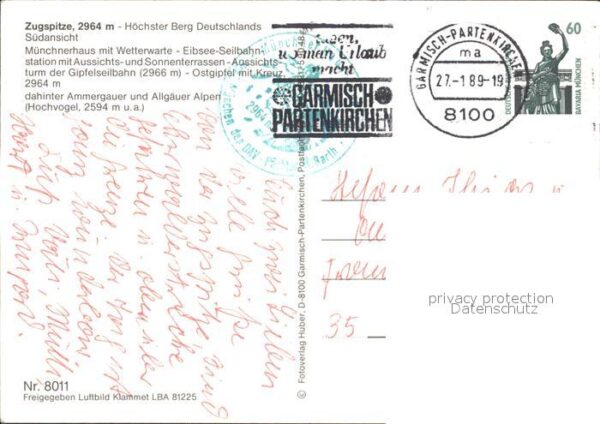 Zugspitze Münchnerhaus Wetterwarte Eibsee-Seilbah – Bild 2