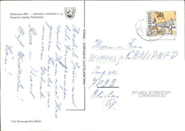 Pardubice Pardubitz Zotavovna Mir Sec Ustupky – Bild 2