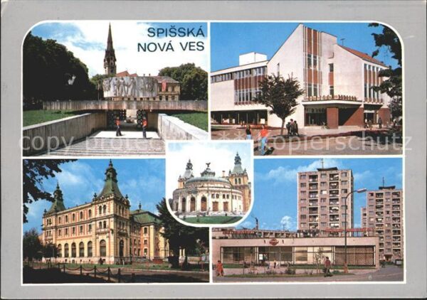 Spisska Nova Ves banske mesto vychodiskom Slovenskeho ra