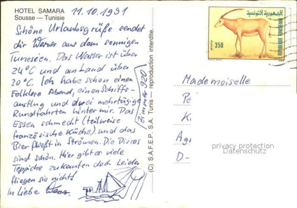SOUSSE  Tunesie Hotel Samara – Bild 2
