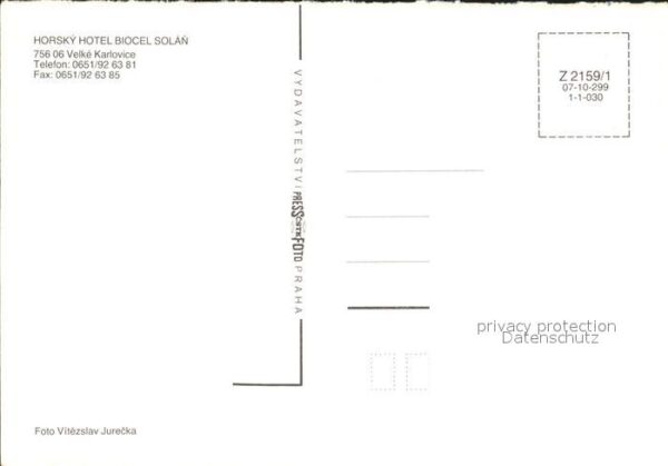 Velke Karlovice Horsky Hotel Biocel Solan – Bild 2