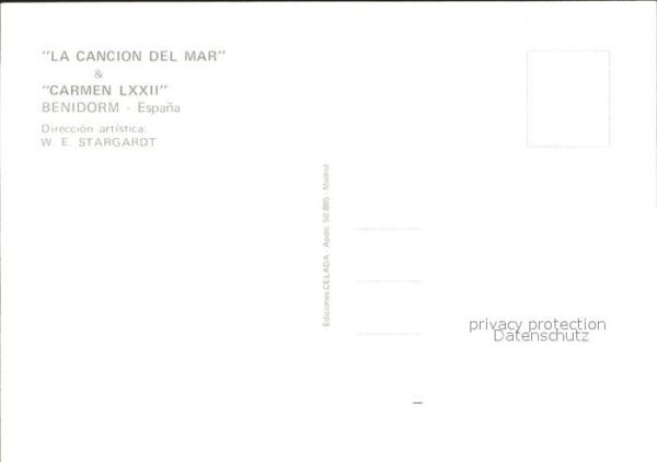 Benidorm La Cancion del Mar Carmen – Bild 2