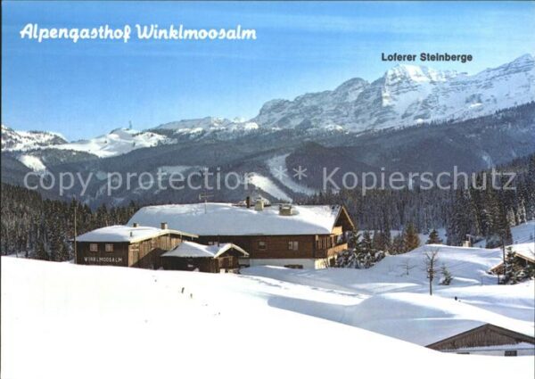 Reit Winkl Alpengasthof Winklmoosalm Loferer Stein