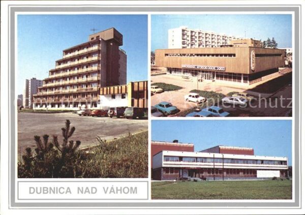 Dubnica nad Vahom Hotel Filagor Nakupne stredisko Posta