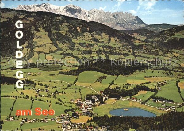 Goldegg Fliegeraufnahme Hochkönig
