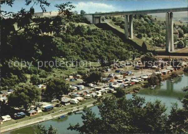 Limburg Lahn Campingplatz Brücke