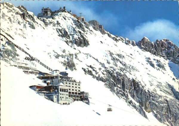 Zugspitze Hotel Schneefernerhaus Südflanke Ostgip