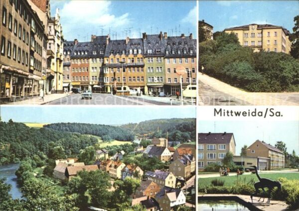 Mittweida Markt Ingenierhochschule Neudörfchen Zs