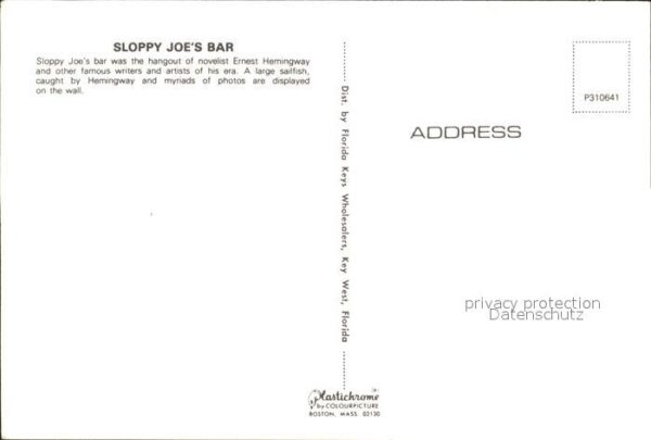 Key West Sloppy Joes Bar – Bild 2