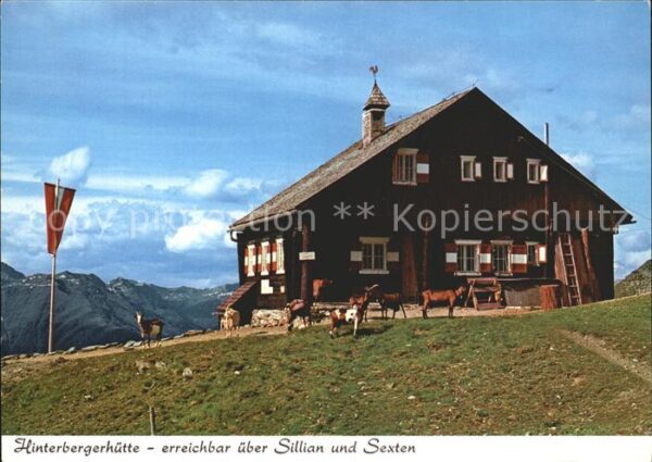 Sillian Tirol Hinterbergerhütte