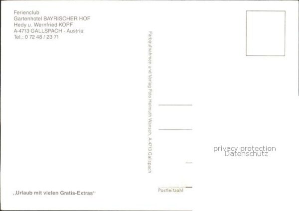 Gallspach Ferienclub Gartenhotel Bayrischer Hof – Bild 2