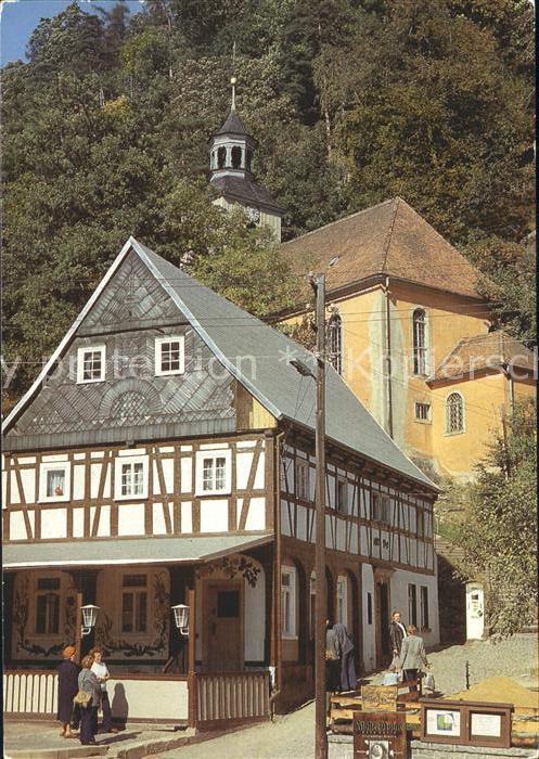 Oybin Bergaufgang Burgkeller