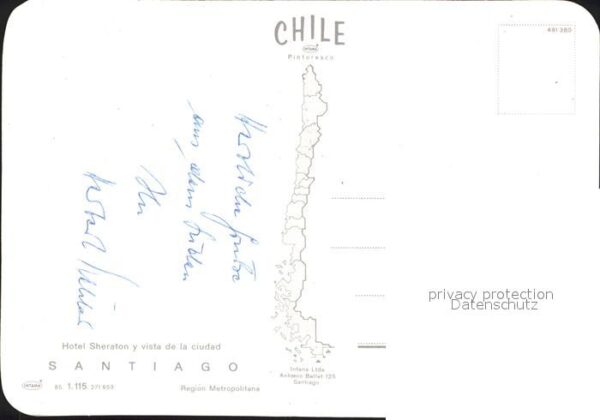 Santiago de Chile Hotel Sheraton – Bild 2