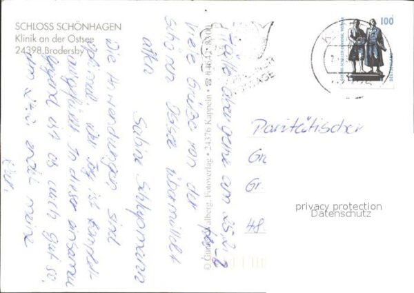 Brodersby Schlei Schloss Schönhagen Strand Leuchtturm Sc – Bild 2