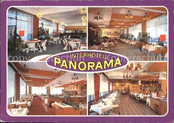 Oberhof Thueringen Interhotel Panorama Klubbar Restaurant