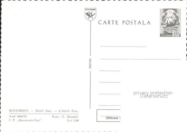 Bucuresti Hotel Parc – Bild 2