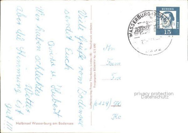 Wasserburg Bodensee Fliegeraufnahme – Bild 2