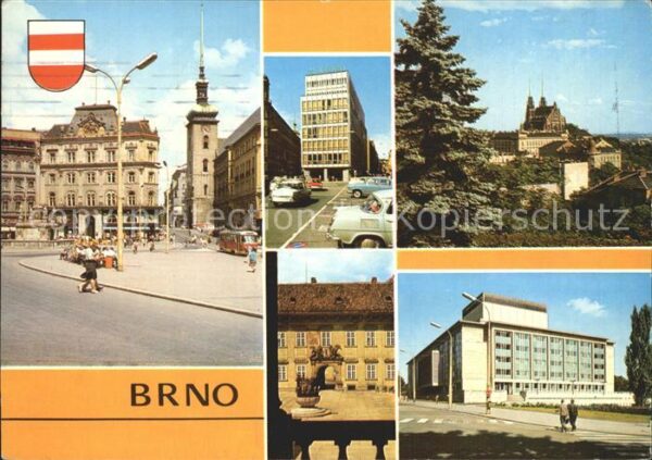 Brno Bruenn Namesti Svobody Obchodni dum Centrum Pe
