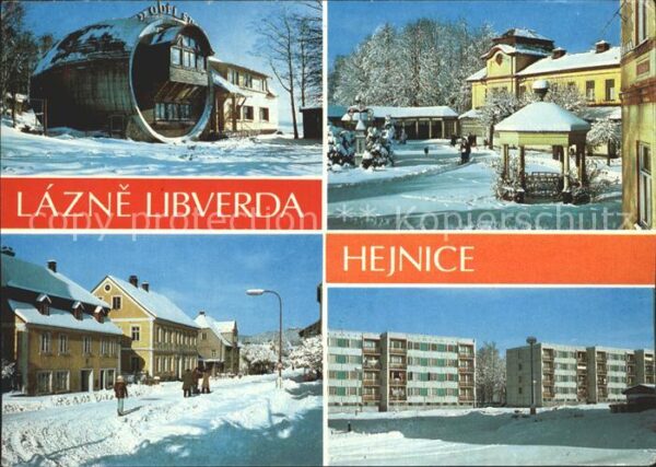 Lazne Libverda Obri sud Stred lazni Hejnice Stred obce