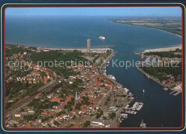 Travemuende Ostseebad Lübecker Bucht Fliegeraufnahme
