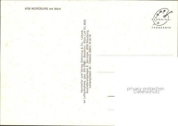 Wuerzburg Schloss Fliegeraufnahme – Bild 2