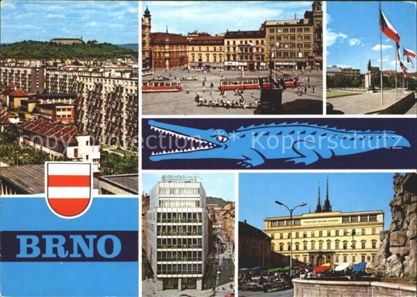 Brno Bruenn Spilberk Namesti Svobody Namesti Rude a