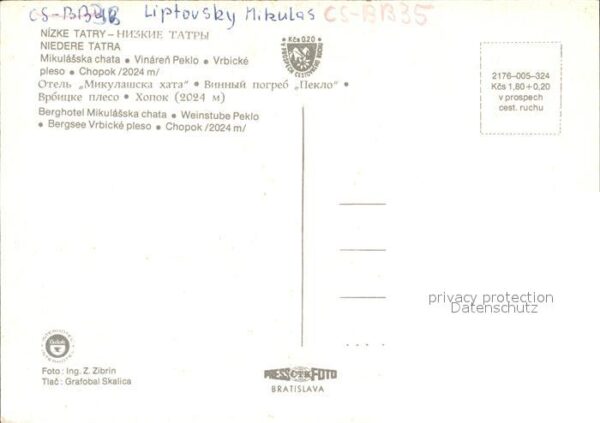 Nizke Tatry Berghotel Mikulasska chata Weinstube Be – Bild 2