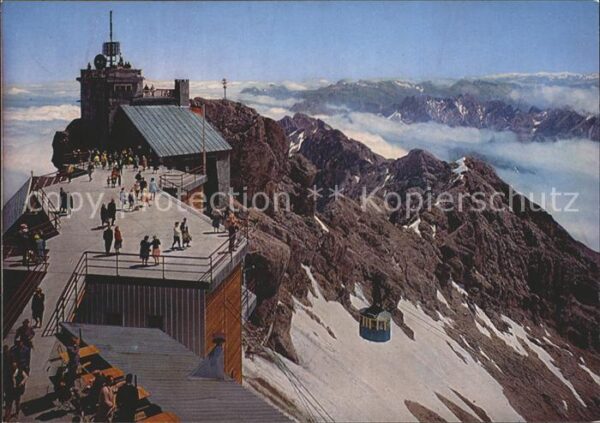 Zugspitze Gipfelstation Bayerische Zugspitzbahn A