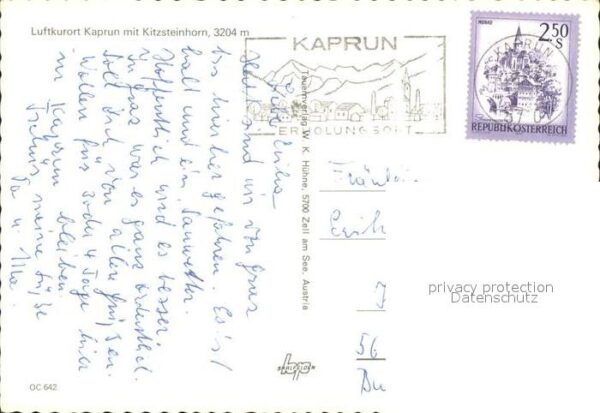 Kaprun Luftkurort mit Kitzsteinhorn Hohe Tauer – Bild 2