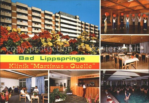 Bad Lippspringe Klinik Martinus Quelle mit Therapiezent