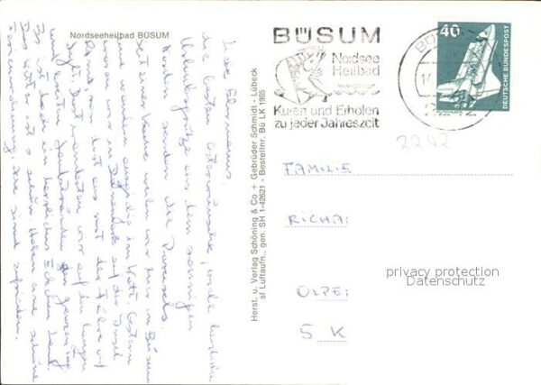 Buesum Nordseebad Fliegeraufnahme – Bild 2