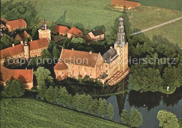 Raesfeld Restaurant Schloss Raesfeld Fliegeraufn
