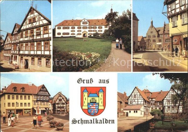 Schmalkalden Kirchhof Schloss Wilhelmsburg Mohrengas