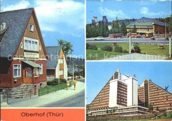 Oberhof Thueringen Jugendherberge Platz des Friedens Inter