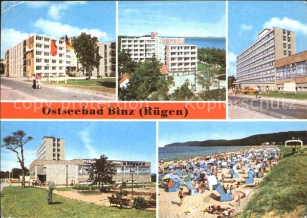 Binz Ruegen FDGB Erholungsheim Urlauberrestaurant S