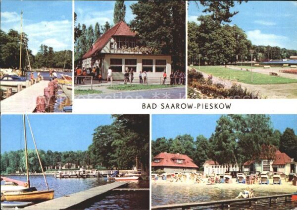 Pieskow Bad Saarow Bootsanlegestelle HOG Pechhütte Erich W