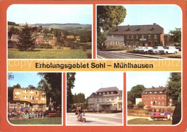 Sohl Bad Elster HO Gaststätte Mühlhausen Ferienheim Ado