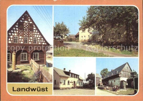 Landwuest Bauernmuseum Konsum Gaststätte Goldener