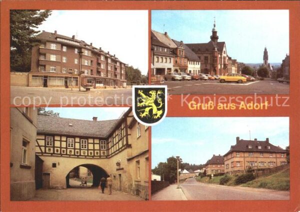 Adorf Vogtland Markneukirchener Strasse Ernst Thälmann
