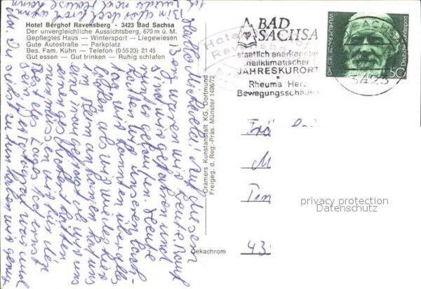 Bad Sachsa Harz Hotel Berghof Ravensberg Aussichtsberg – Bild 2