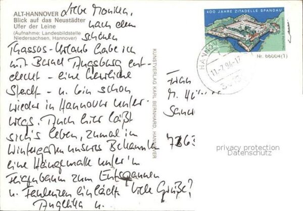 Alt Hannover Neustädter Ufer der Leine – Bild 2