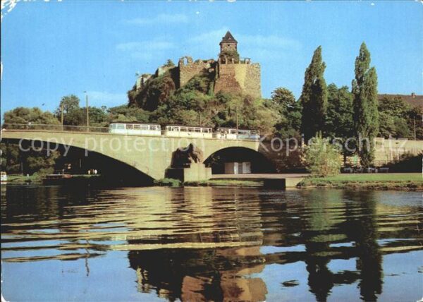 Halle Saale Burg Giebichenstein Brücke