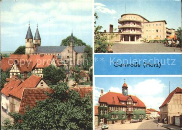 Gernrode Harz Spittelplatz FDGB Erholungsheim Fritz H