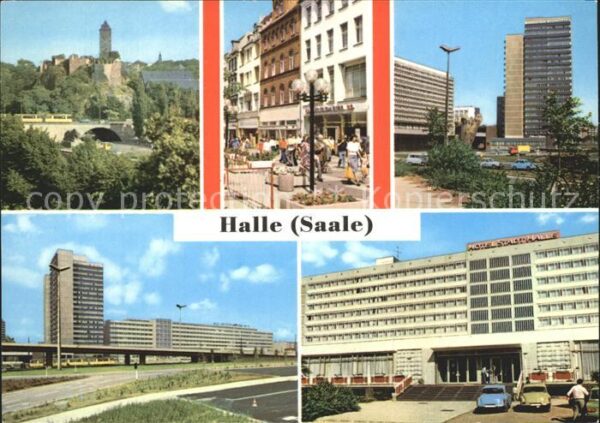 Halle Saale Burg Giebichenstein Klement Gottwald St