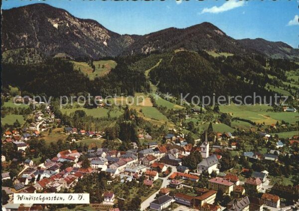 Windischgarsten Luftkurort Wintersportplatz Fliegeraufn