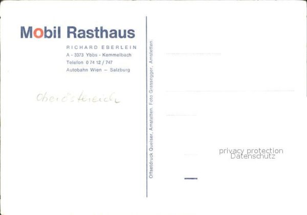 Kemmelbach Niederoesterreich Mobil Rasthaus – Bild 2
