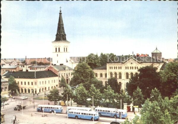 Karlstad Varmlands Lan Domkyrkan och Läroverket