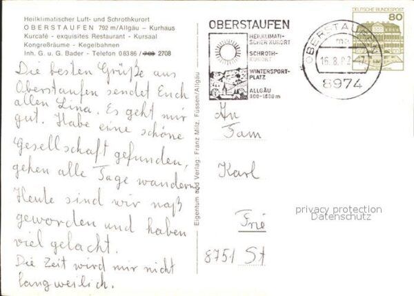 Oberstaufen Kurcafe Restaurant – Bild 2