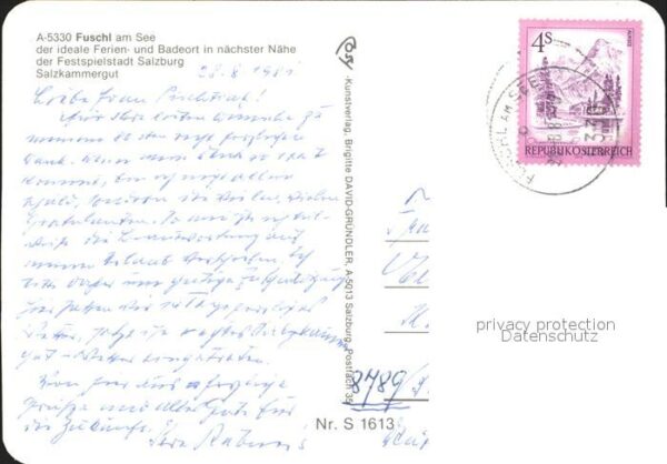 Fuschl See Salzkammergut Fliegeraufnahme – Bild 2